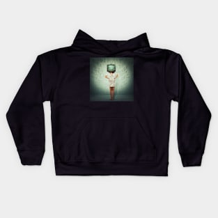 tv propaganda Kids Hoodie